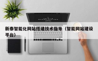 黑龙江新泰智能化网站搭建技术指导（智能网站建设平台）